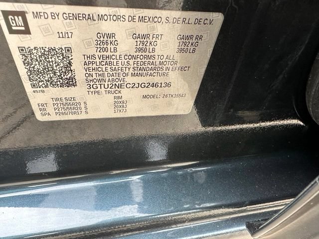 Used 2018 GMC Sierra 1500 SLT AWD/4WD image 13