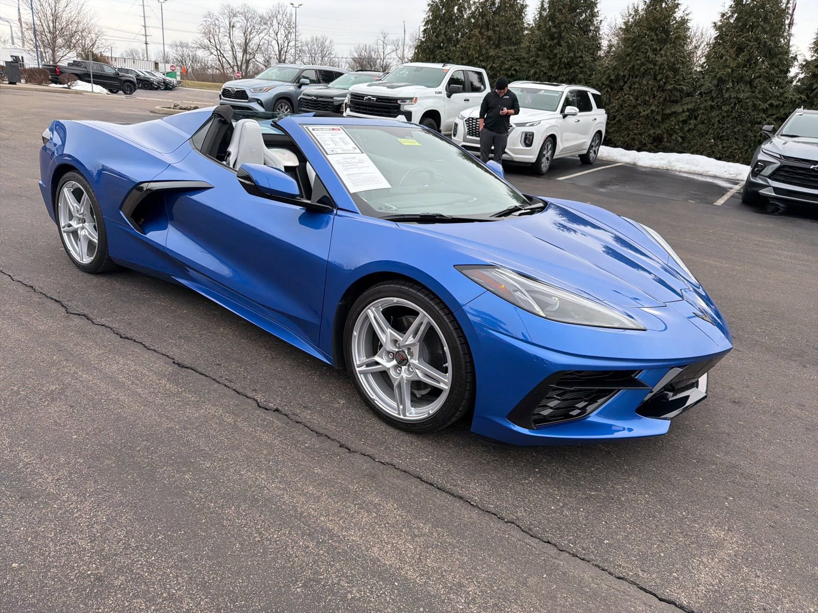 Used 2022 Chevrolet Corvette Stingray Preferred Conv w/ Battery Protection Package RWD image 32
