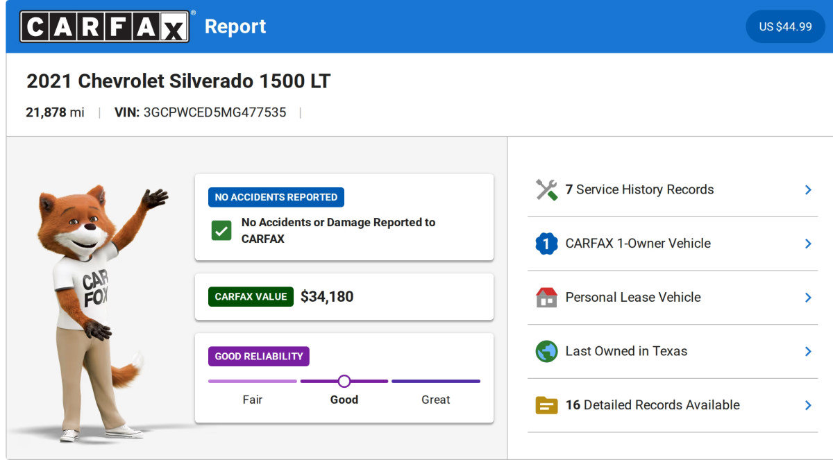 Used 2021 Chevrolet Silverado 1500 LT w/ Bed Protection Package image 16