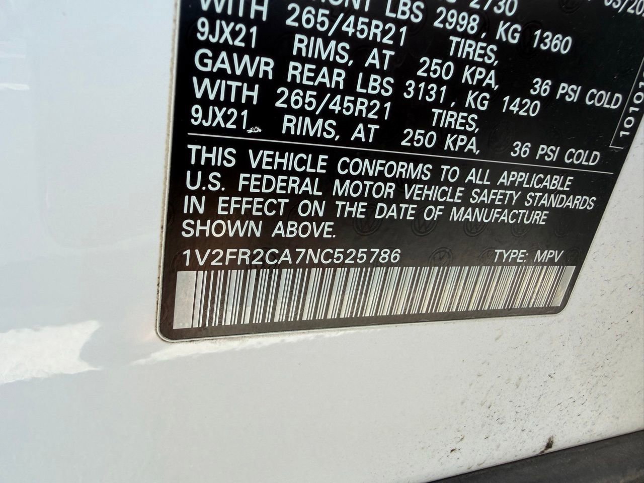 Used 2022 Volkswagen Atlas SEL Premium AWD/4WD image 14