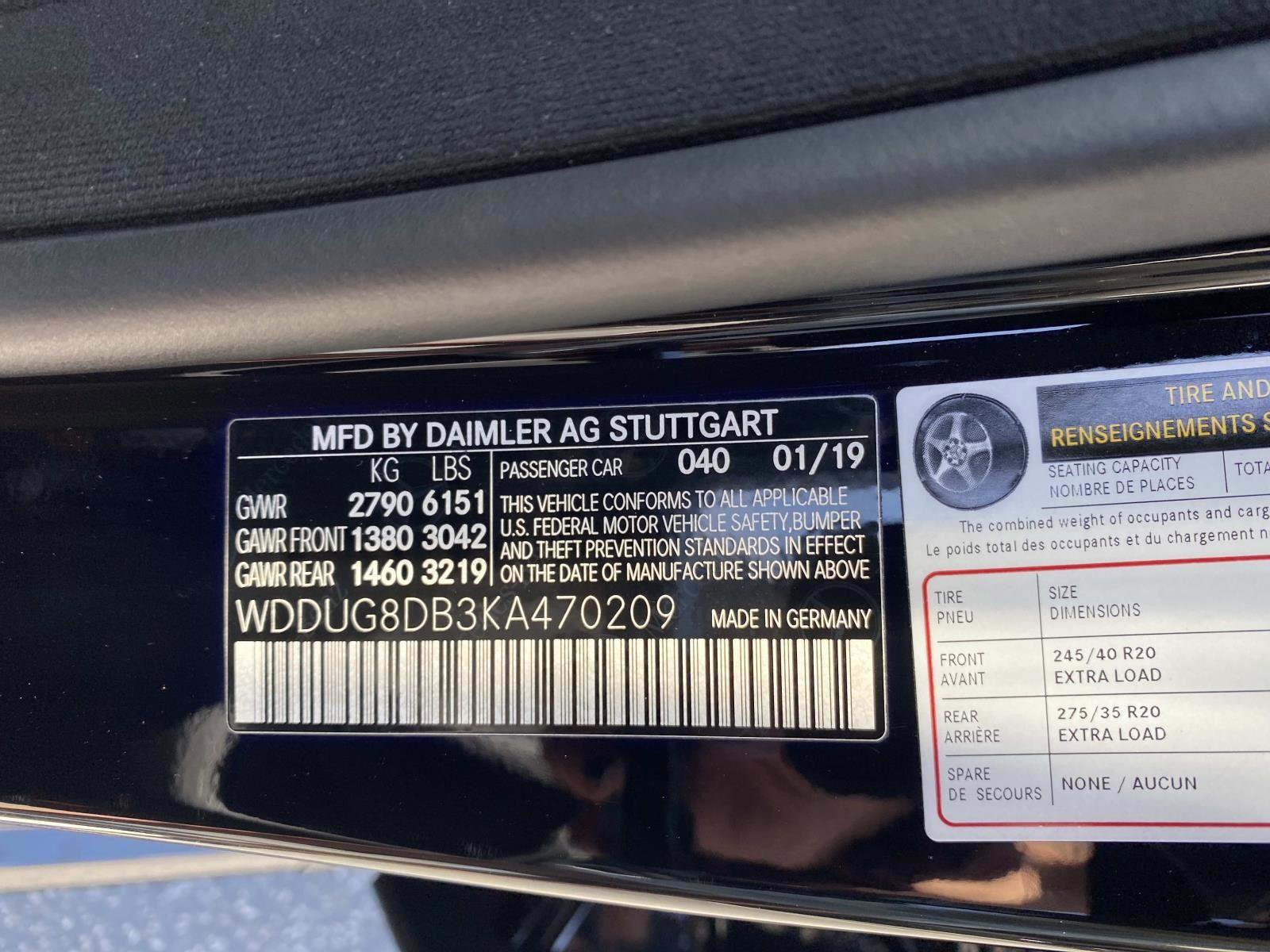 Used 2019 Mercedes-Benz S 560 Sedan image 25