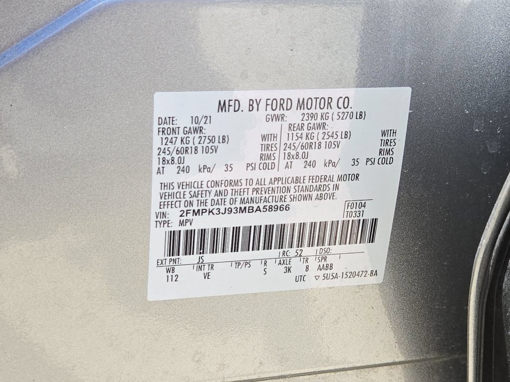 Used 2021 Ford Edge SEL w/ Convenience Package FWD image 30