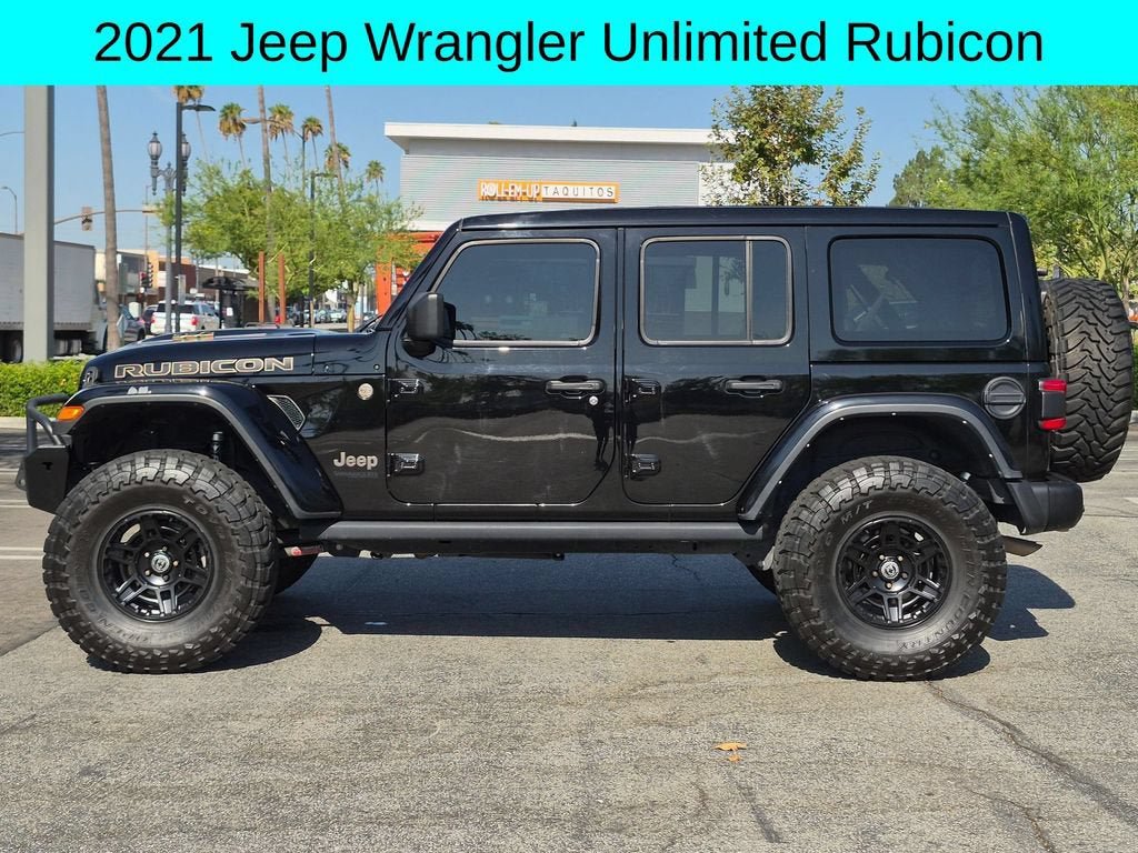 Used 2021 Jeep Wrangler Unlimited Rubicon AWD/4WD image 2