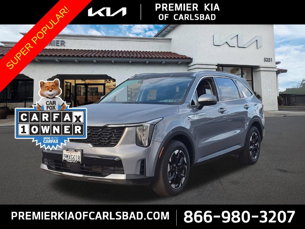 Certified 2024 Kia Sorento S w/ Panoramic Sunroof Package