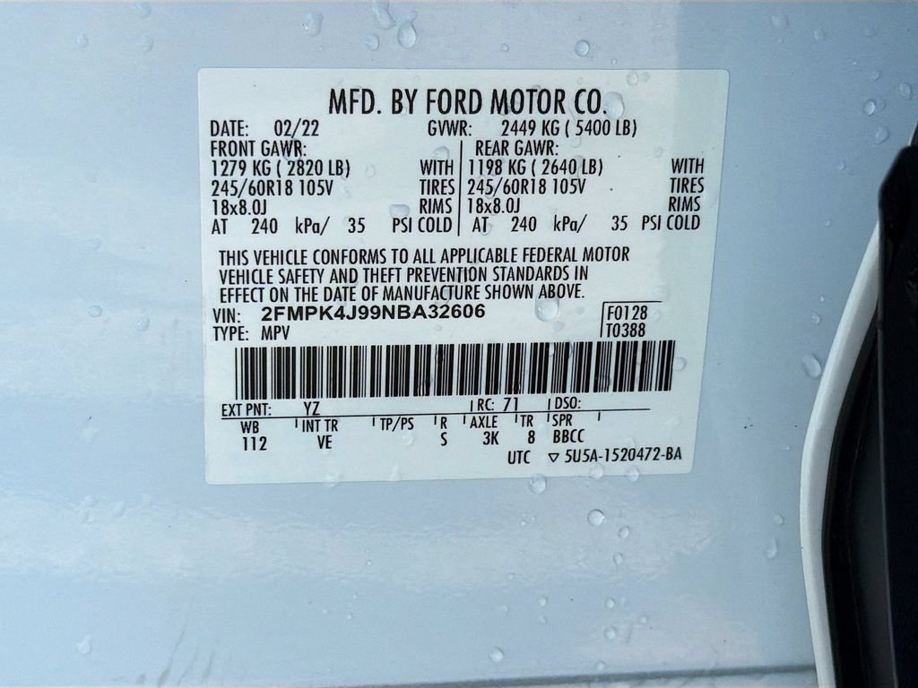 Used 2022 Ford Edge SEL AWD/4WD image 41