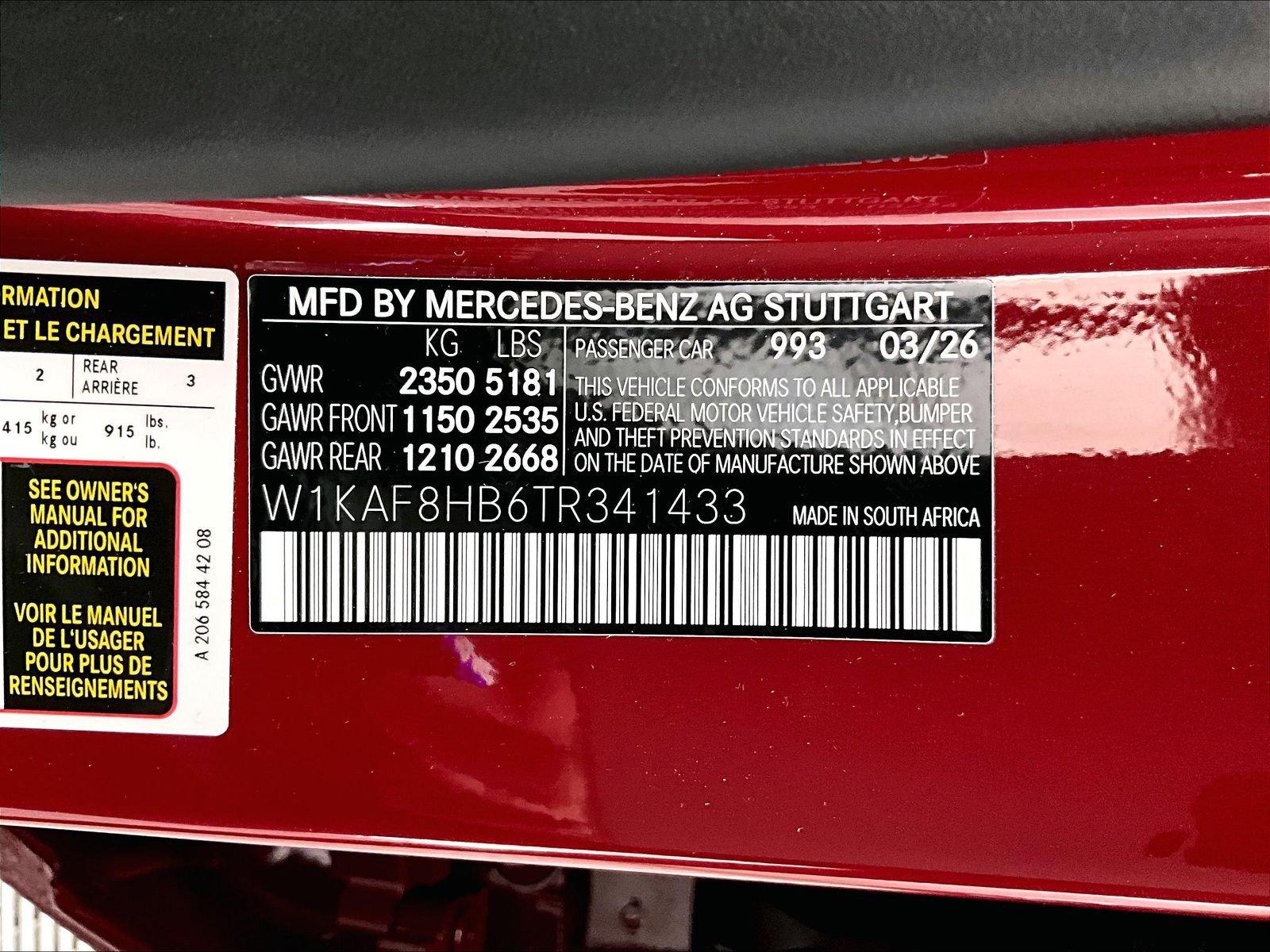 New 2026 Mercedes-Benz C 43 AMG 4MATIC Sedan image 15