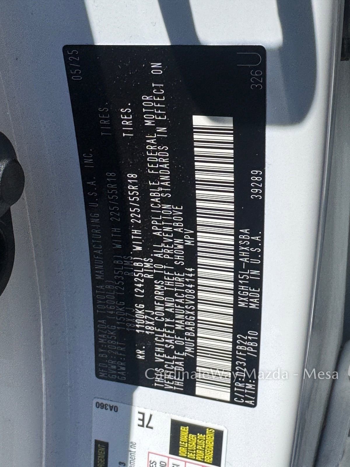 Used 2025 Toyota Corolla Cross AWD Hybrid image 13
