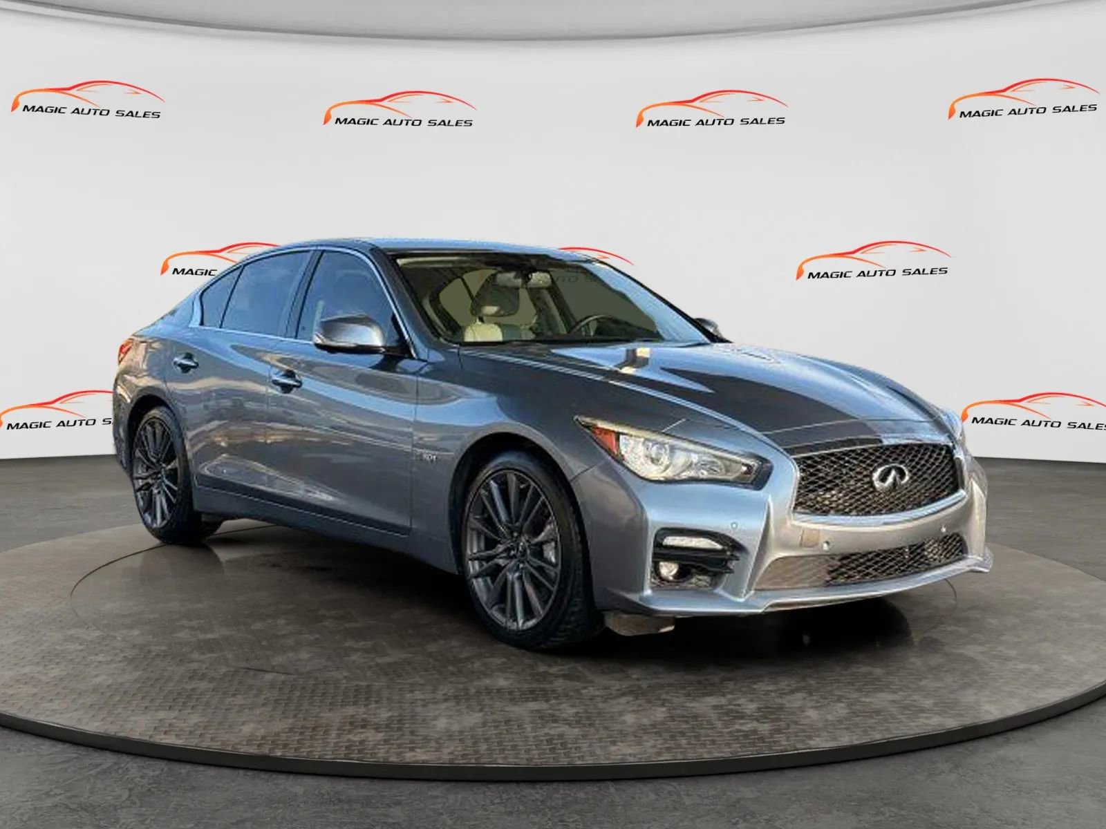 Used 2016 INFINITI Q50 Red Sport 400 AWD/4WD image 4