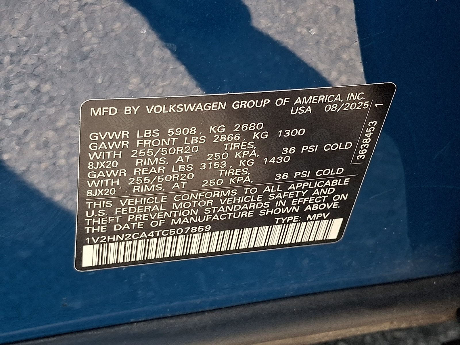 Used 2026 Volkswagen Atlas SE AWD/4WD image 27