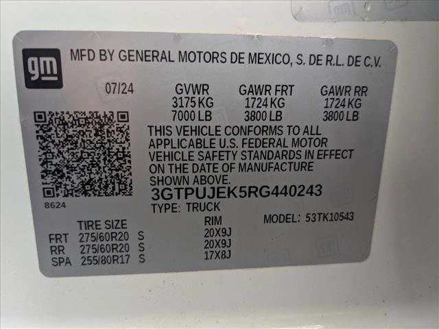 Used 2024 GMC Sierra 1500 Elevation image 23