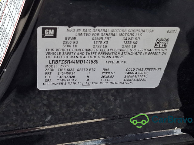 Used 2021 Buick Envision Avenir AWD/4WD image 28