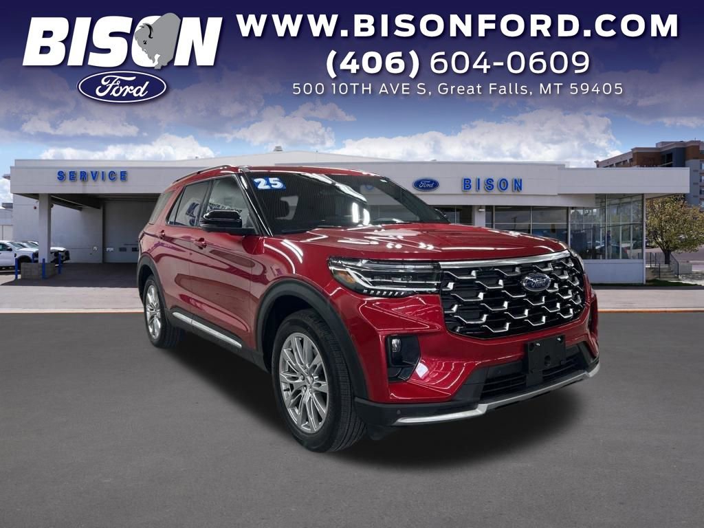 Certified 2025 Ford Explorer Platinum