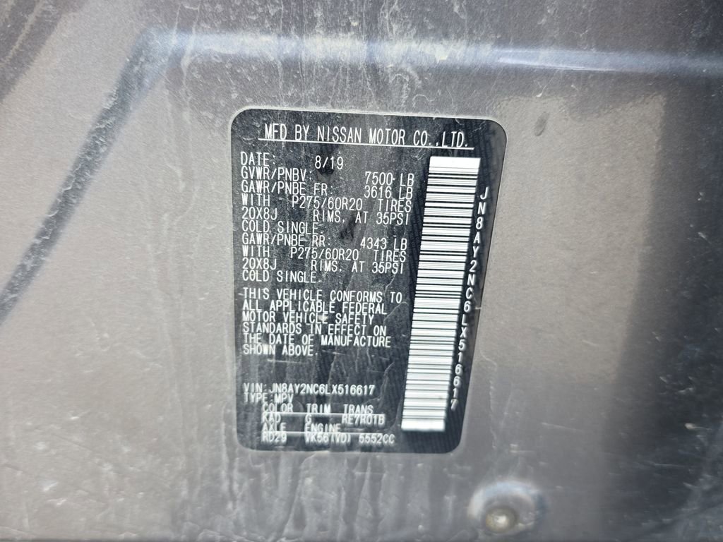 Used 2020 Nissan Armada SL w/ Premium Package image 20