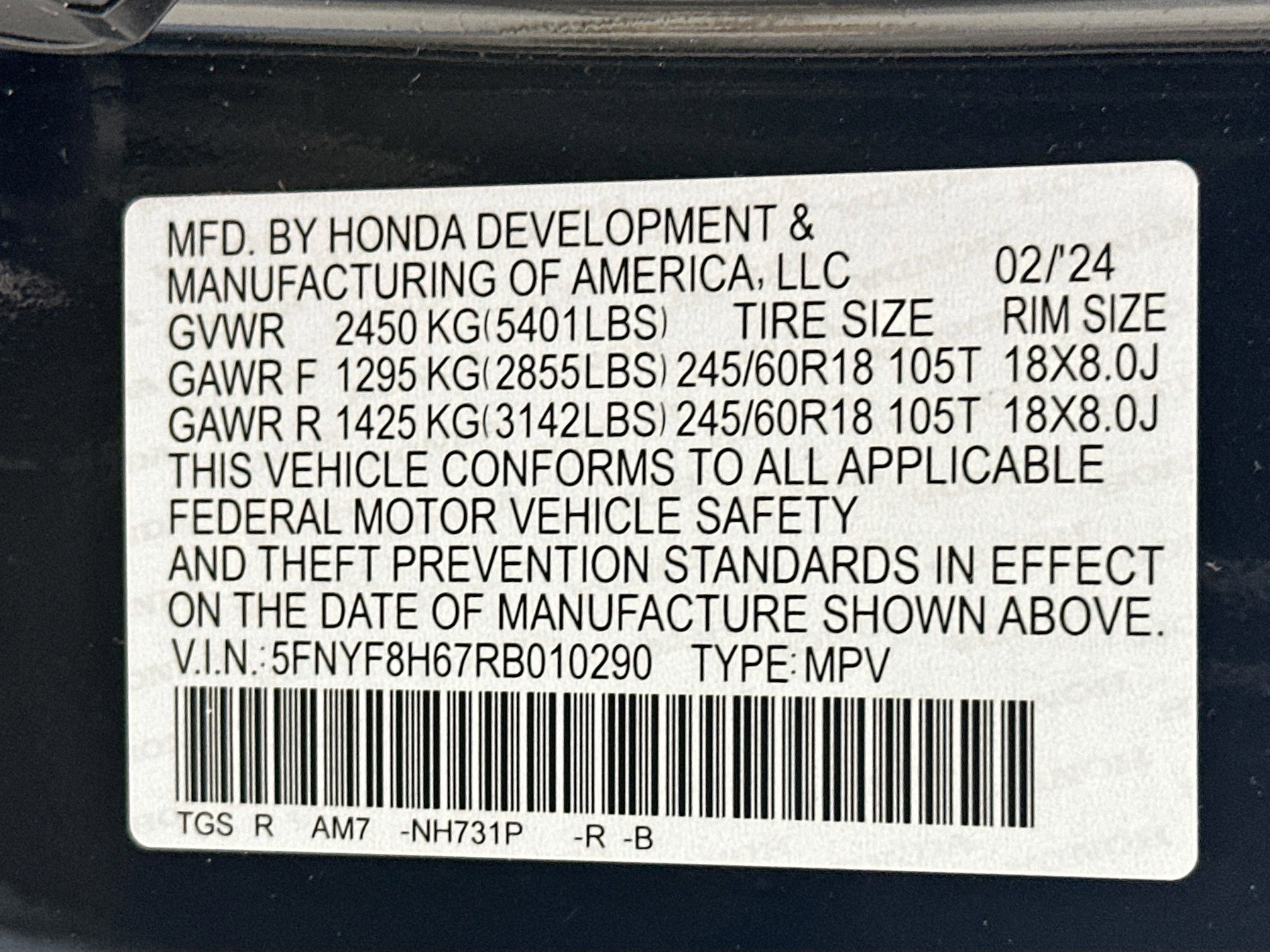 Used 2024 Honda Passport TrailSport image 32