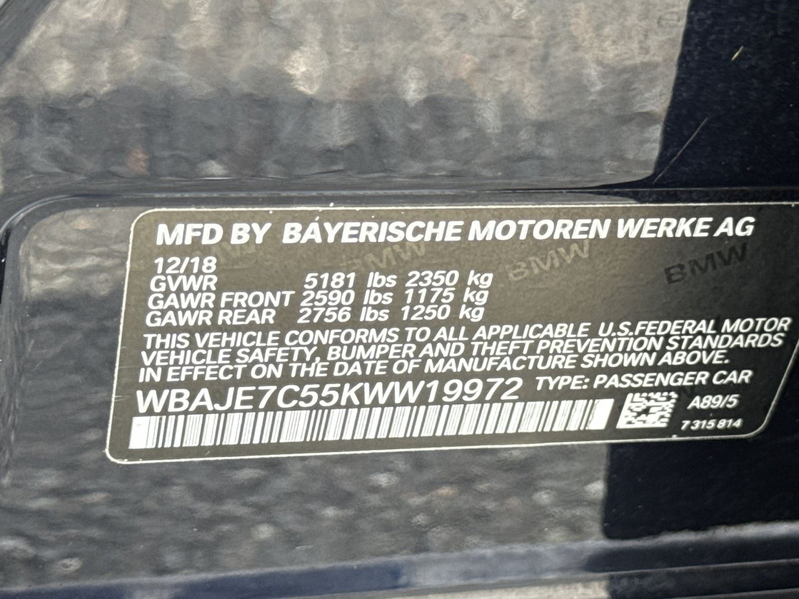 Used 2019 BMW 540i xDrive AWD/4WD image 29