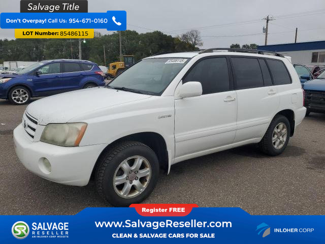 Used 2002 Toyota Highlander 2WD V6