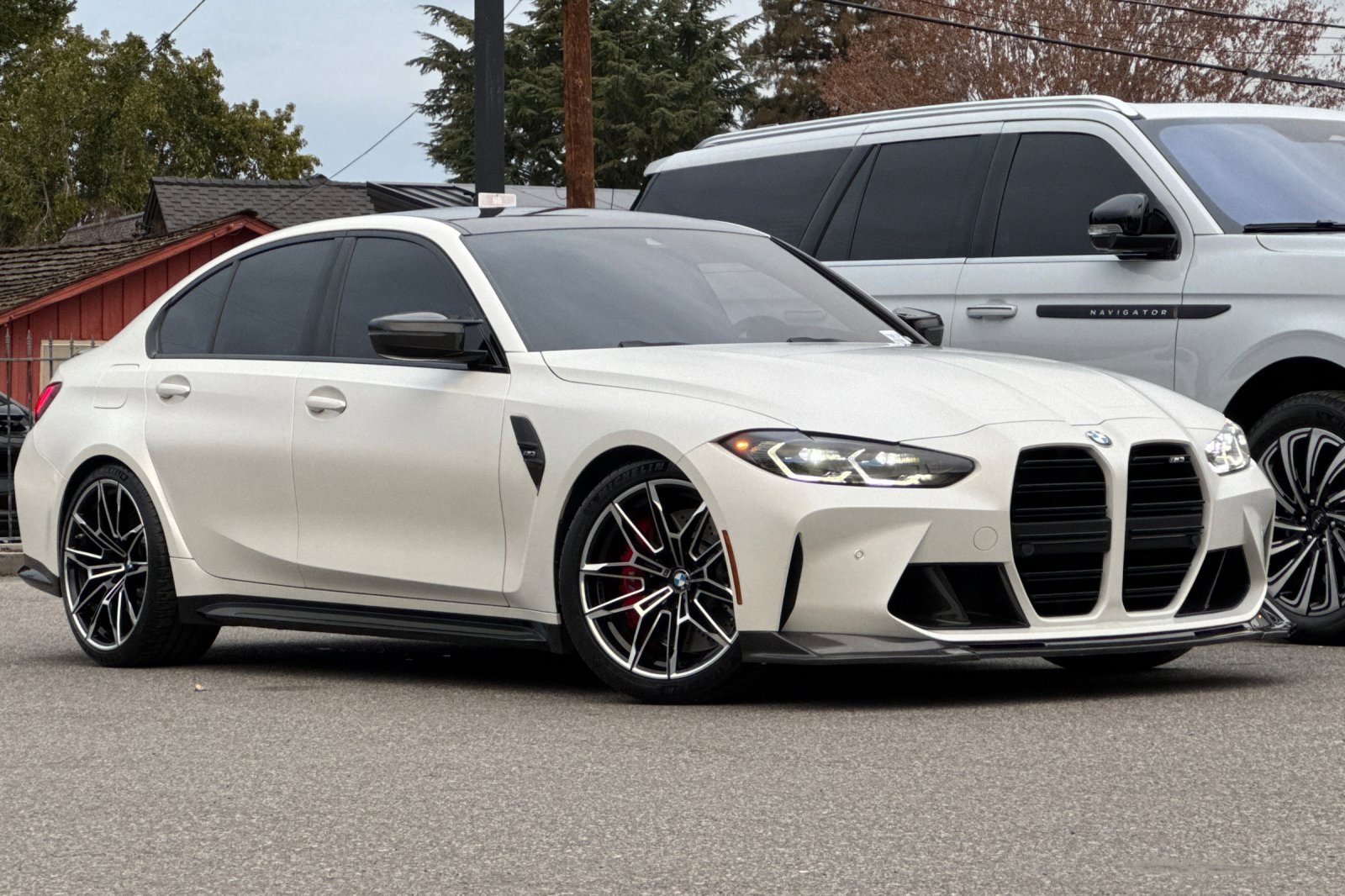 Used 2022 BMW M3 w/ M Carbon Exterior Package image 2