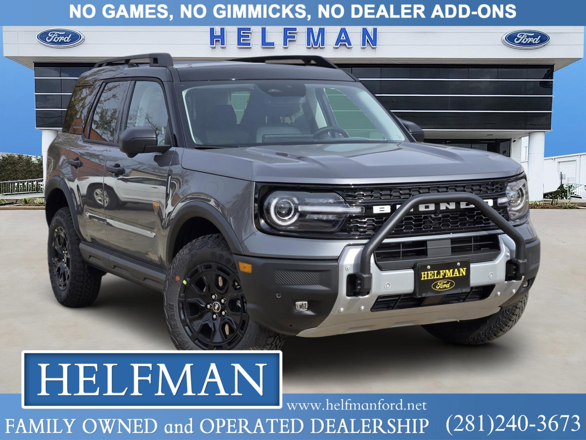 New 2025 Ford Bronco Sport Badlands w/ Sasquatch Badlands Package