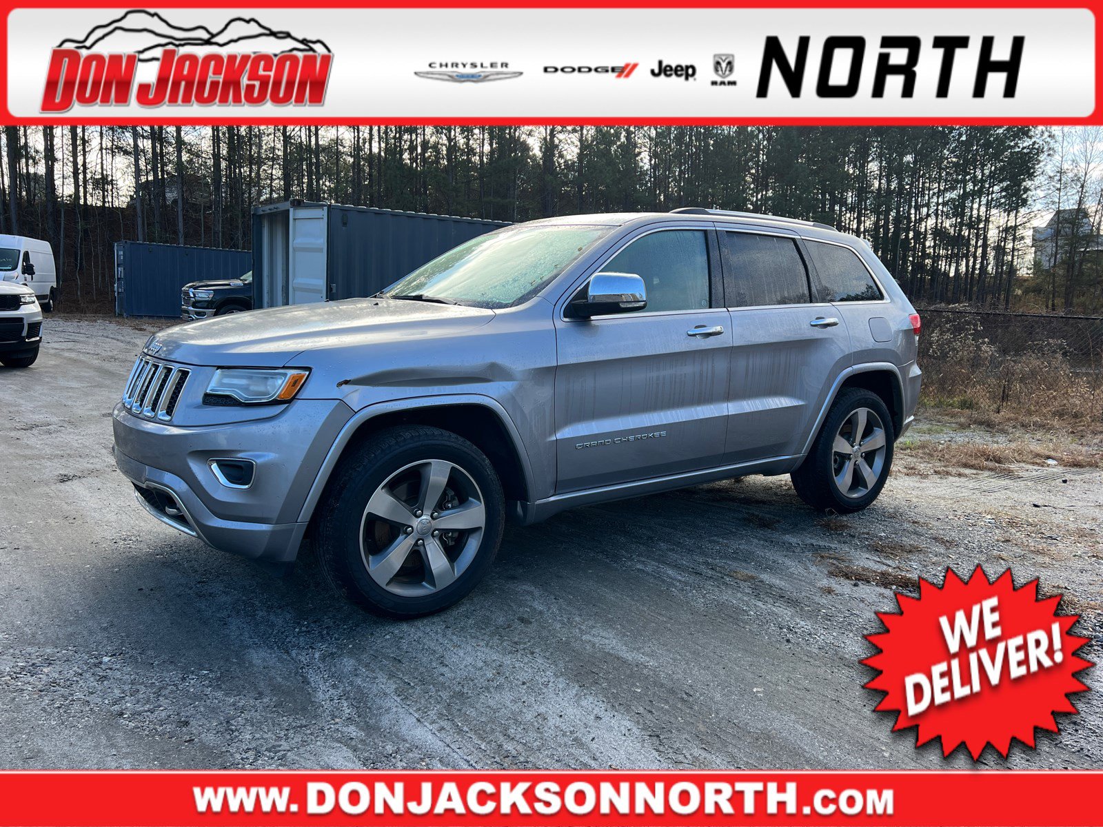 Used 2015 Jeep Grand Cherokee Overland w/ Advanced Technology Group
