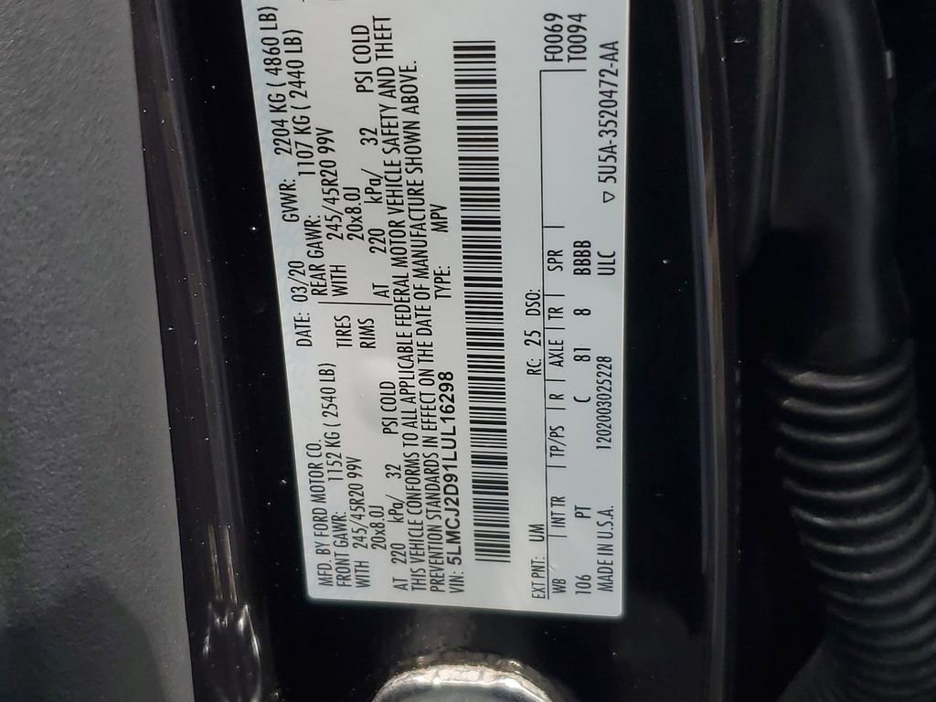 Used 2020 Lincoln Corsair Reserve image 27