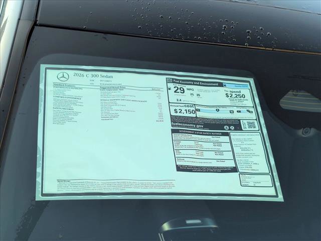 New 2026 Mercedes-Benz C 300 Sedan image 18