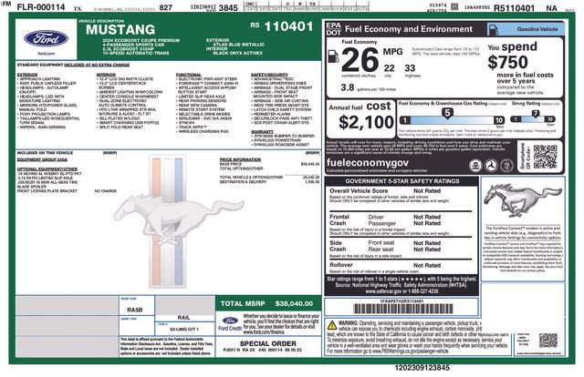 Used 2024 Ford Mustang Premium image 24