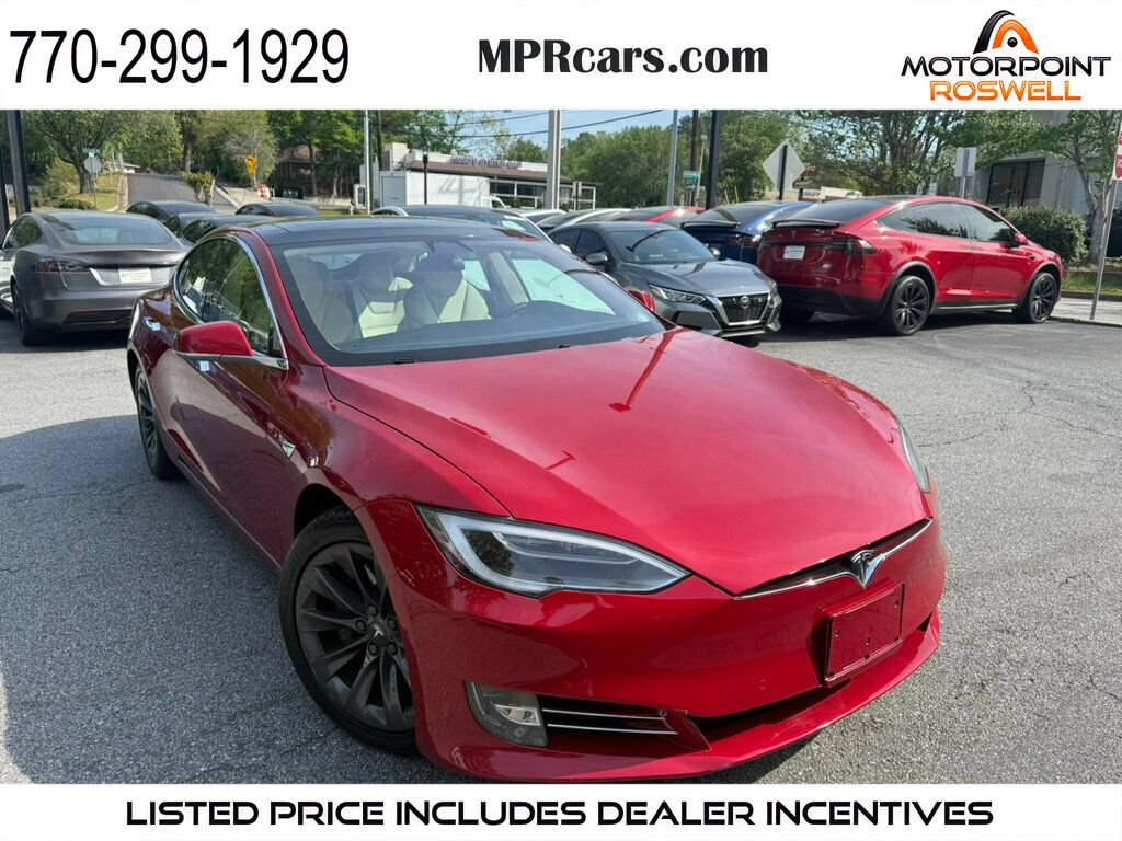 Used 2018 Tesla Model S 75D AWD/4WD image 1