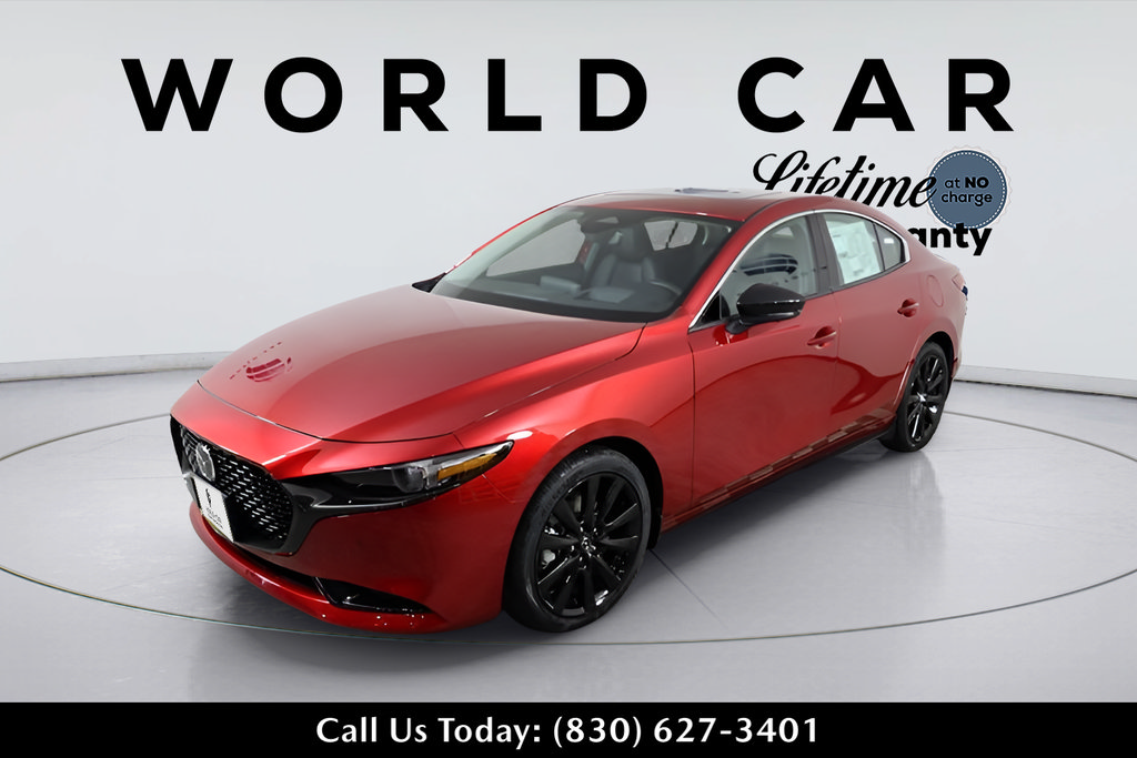 New 2025 MAZDA MAZDA3 2.5 Turbo Sedan w/Premium Plus AWD/4WD image 3