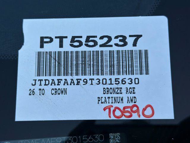 Certified 2026 Toyota Crown Platinum AWD/4WD image 32