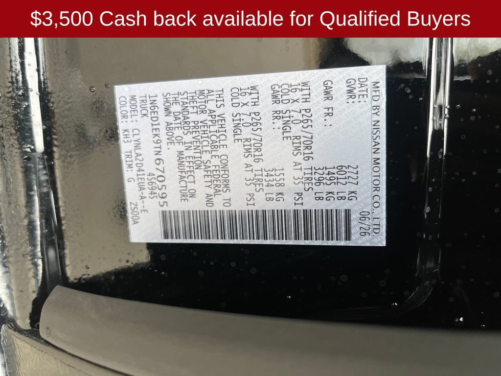 New 2026 Nissan Frontier S w/ Tow Package AWD/4WD image 32