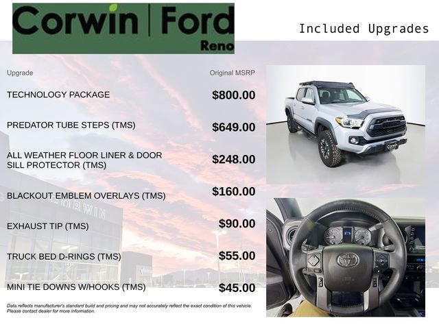 Used 2021 Toyota Tacoma TRD Off-Road w/ Technology Package image 3