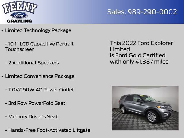 Used 2022 Ford Explorer Limited image 13