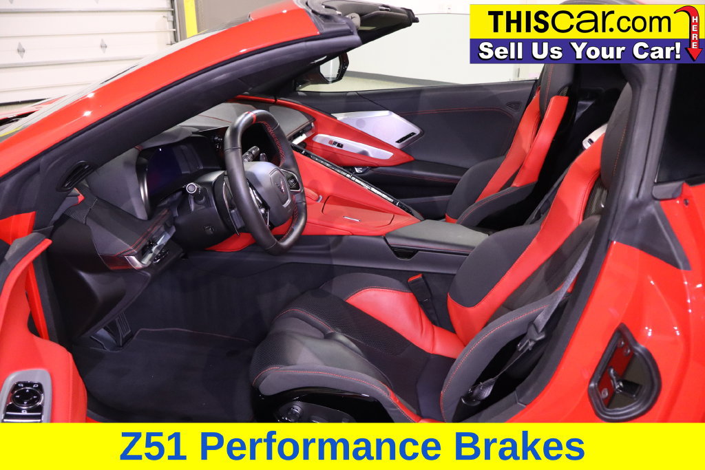 Used 2022 Chevrolet Corvette Stingray Preferred Cpe w/ Z51 Performance Package RWD image 30
