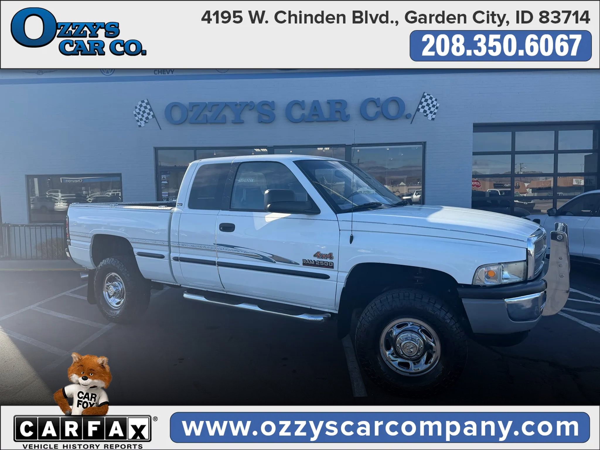 Used 1999 Dodge Ram 2500 Truck 4x4 Quad Cab
