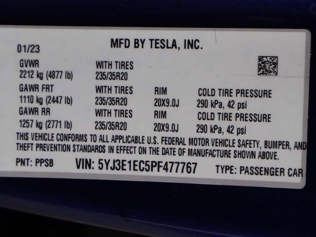 Used 2023 Tesla Model 3 Performance image 51