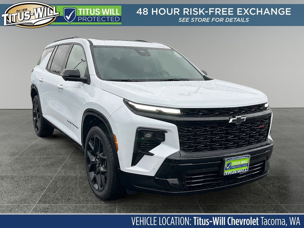 New 2026 Chevrolet Traverse RS