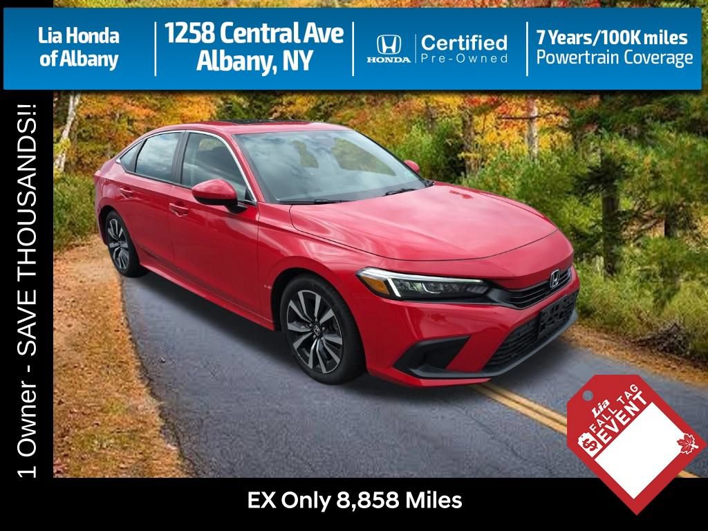 Certified 2023 Honda Civic EX