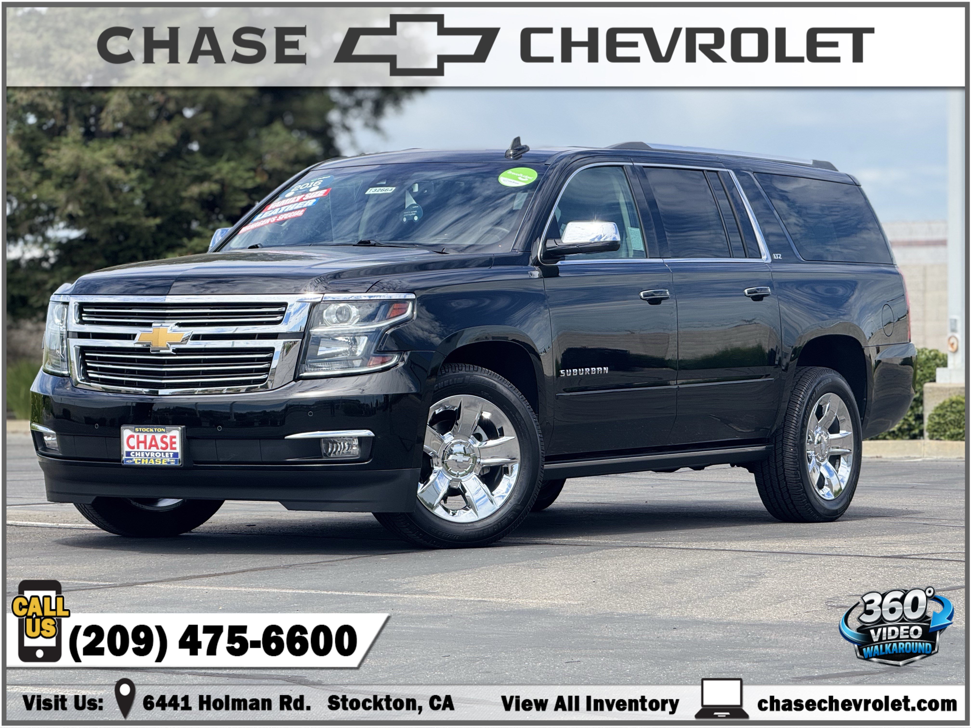 Certified 2016 Chevrolet Suburban LTZ AWD/4WD image 1