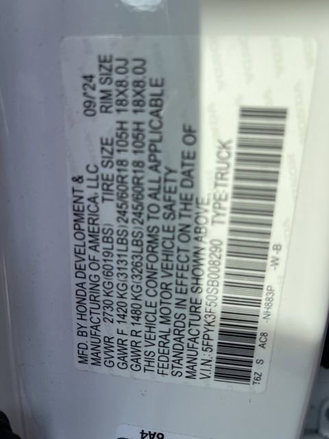 Used 2025 Honda Ridgeline RTL image 30