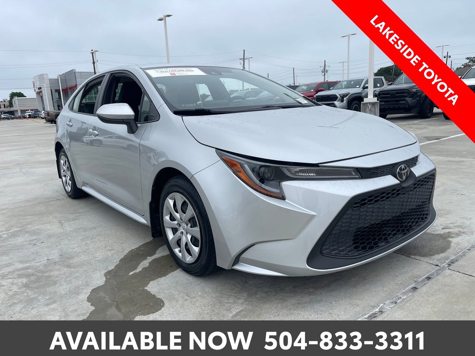 Certified 2021 Toyota Corolla LE FWD image 8