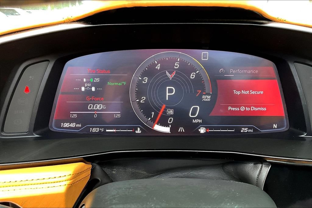 Used 2020 Chevrolet Corvette Stingray Premium Conv w/ 3LT Preferred Equipment Group RWD image 13