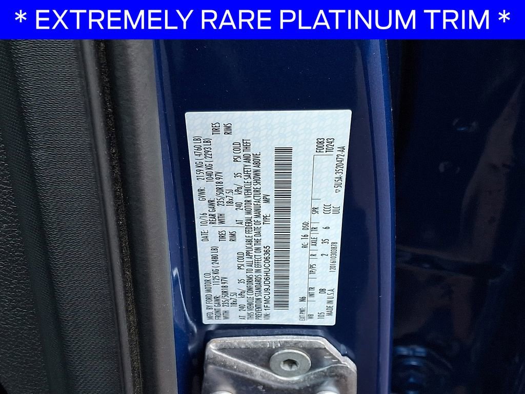 Certified 2017 Ford Escape Titanium image 25