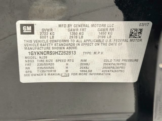 Used 2017 Cadillac XT5 Premium Luxury w/ LPO, Wheel Lock Package FWD image 27