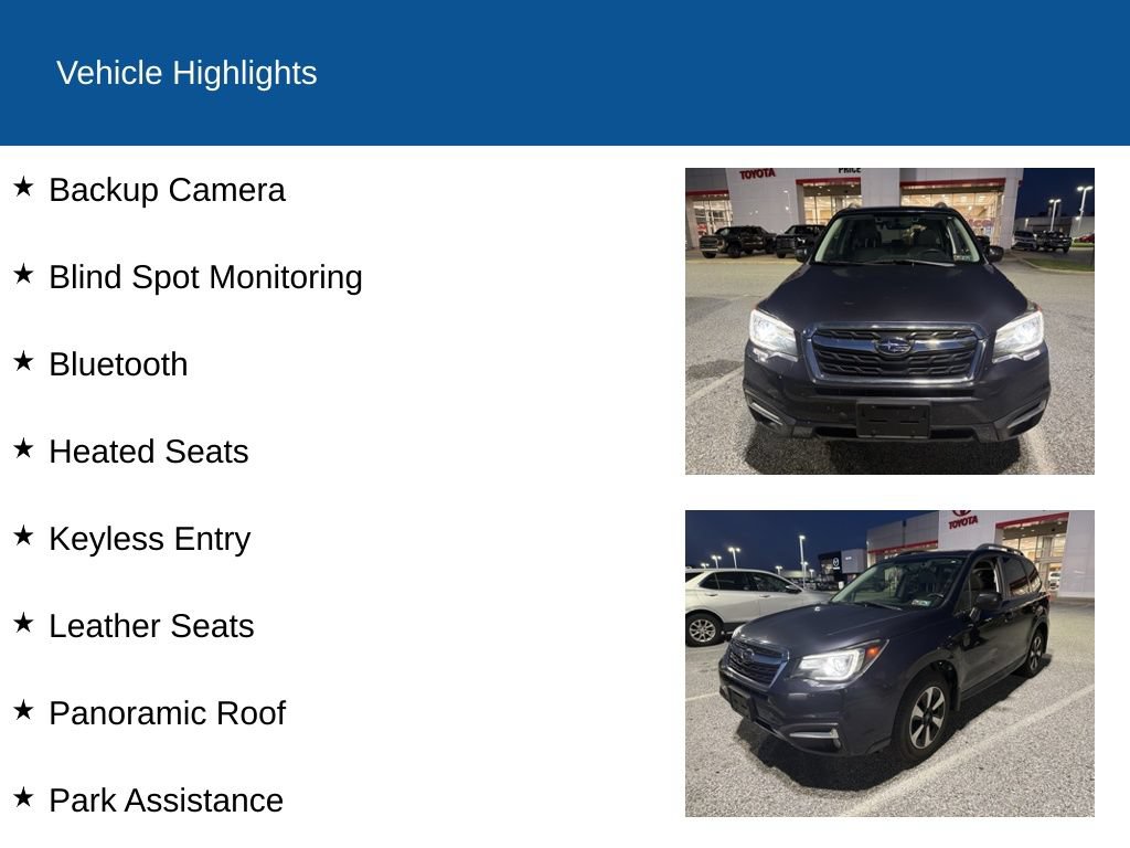 Used 2017 Subaru Forester 2.5i Limited AWD/4WD image 2