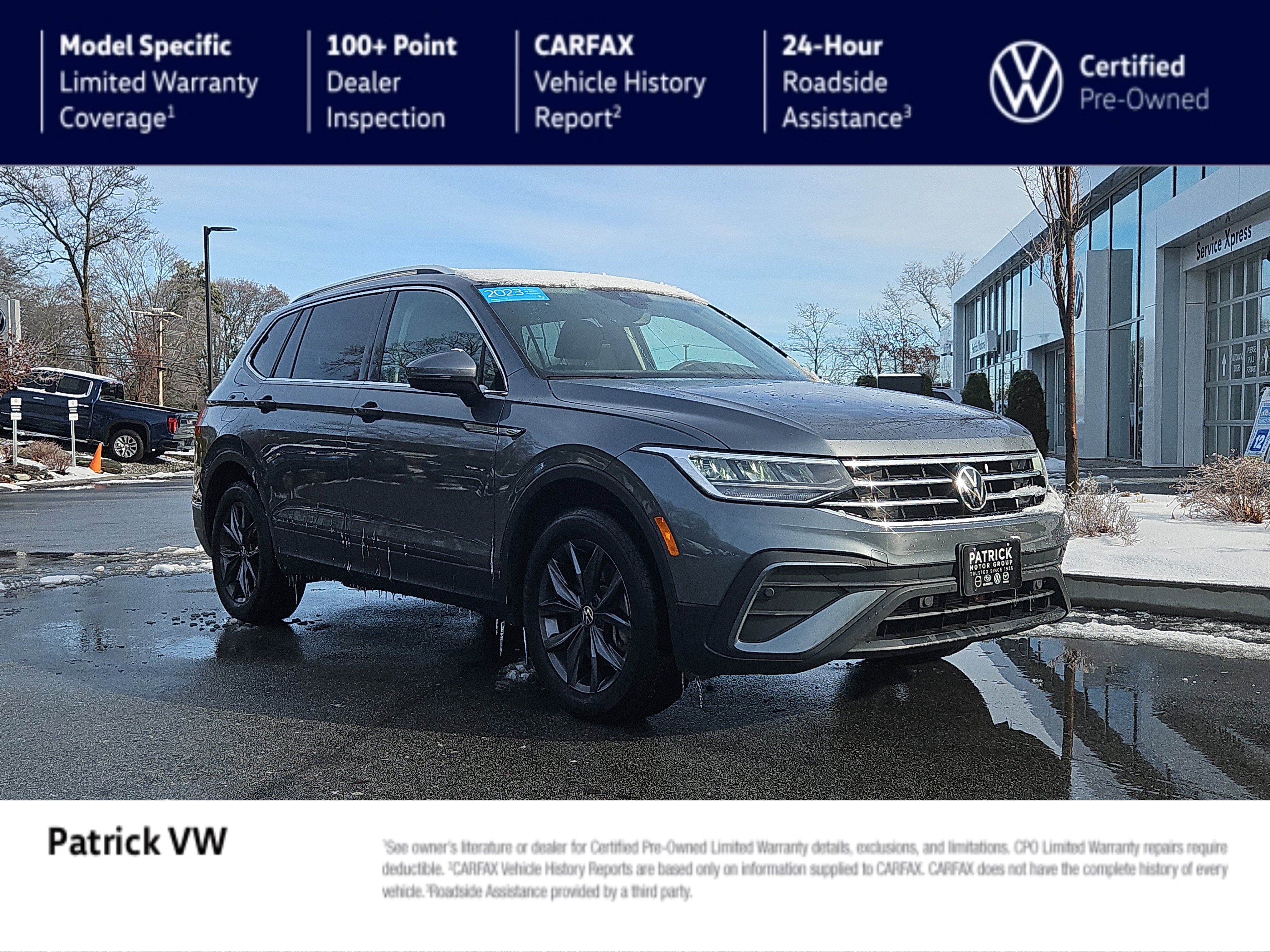 Certified 2023 Volkswagen Tiguan SE w/ Panoramic Sunroof Package