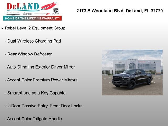 New 2026 RAM 1500 Rebel w/ Advanced Safety Group II AWD/4WD image 6