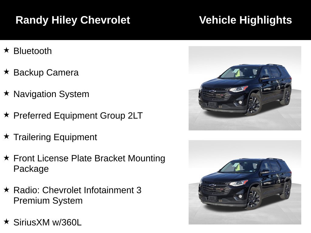 Used 2021 Chevrolet Traverse RS w/ LPO, Floor Liner Package FWD image 5