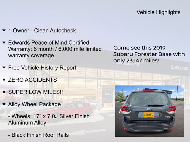 Used 2019 Subaru Forester w/ Alloy Wheel Package AWD/4WD image 11