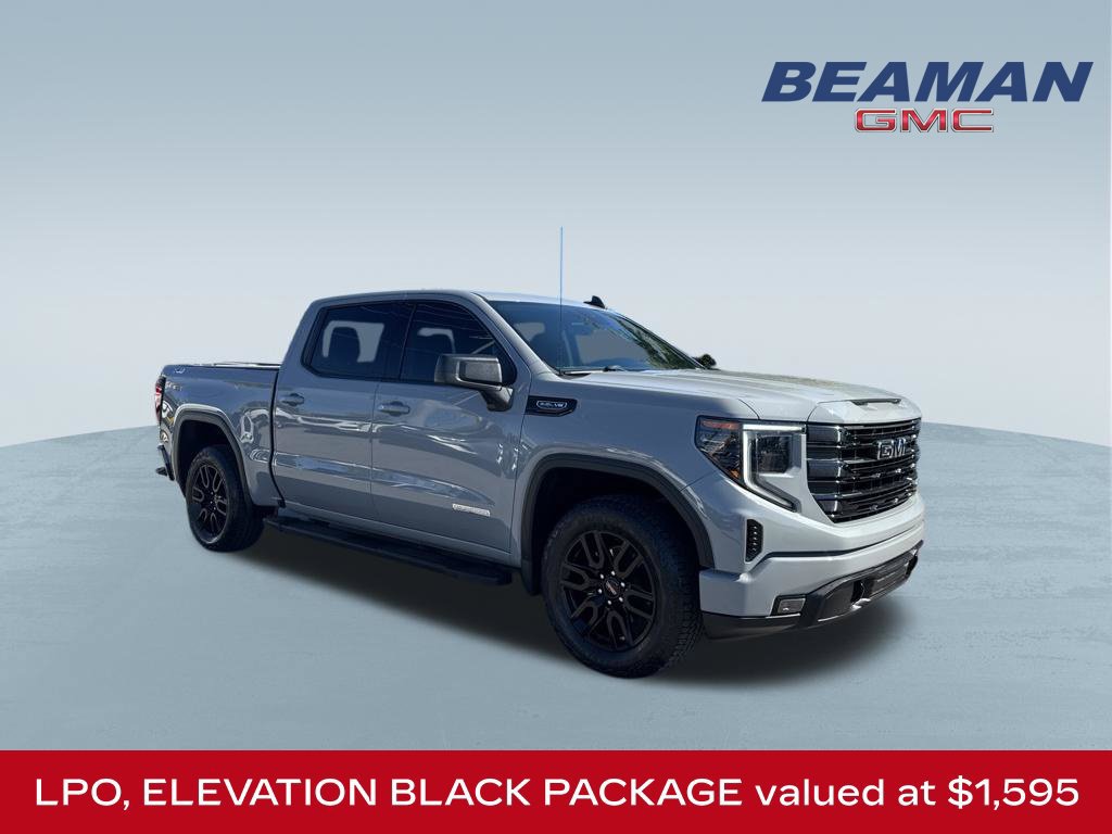 Used 2024 GMC Sierra 1500 Elevation w/ LPO, Elevation Black Package AWD/4WD 360° Tour