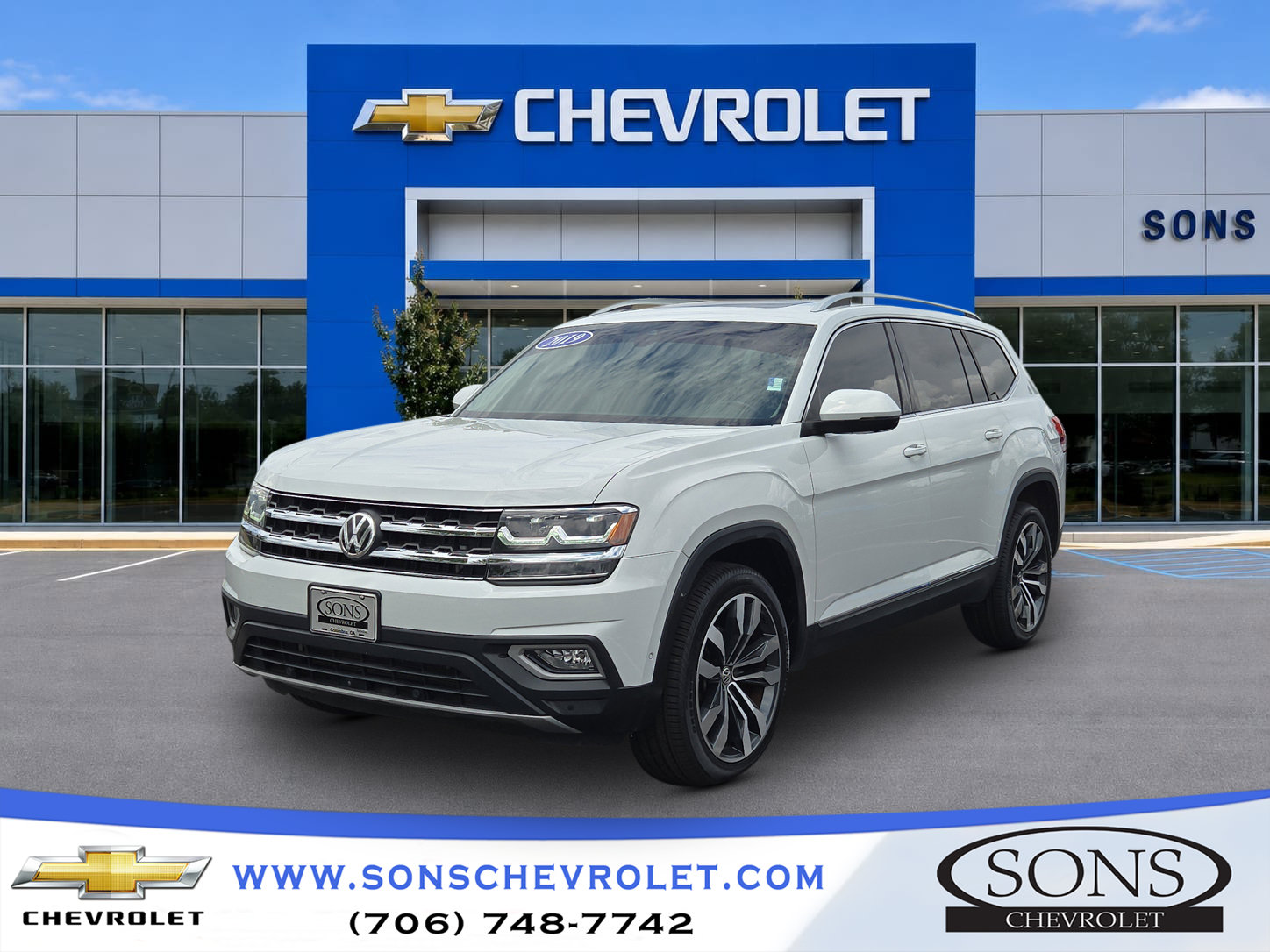 Used 2019 Volkswagen Atlas SEL Premium AWD/4WD video 1